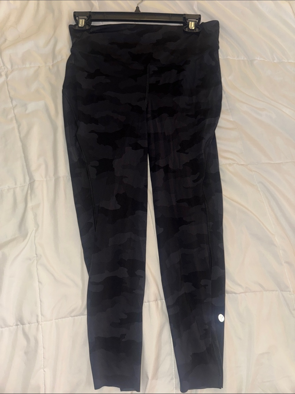 lululemon athletica Dark Camo High-Rise Cropped Leggings